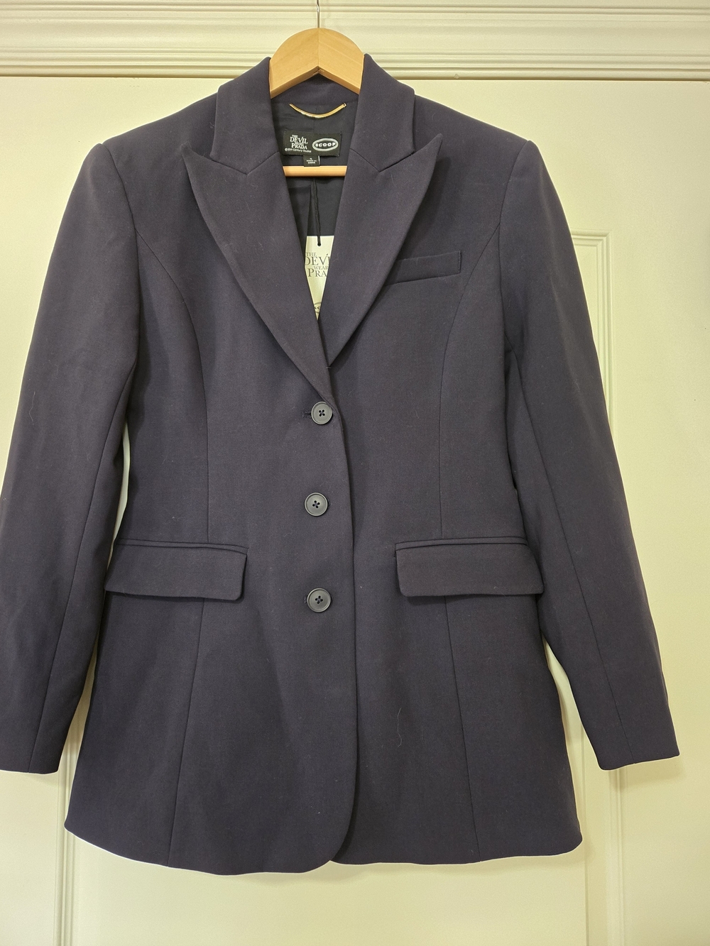 Prada Navy Single-Breasted Tailored Blazer NWT Classic